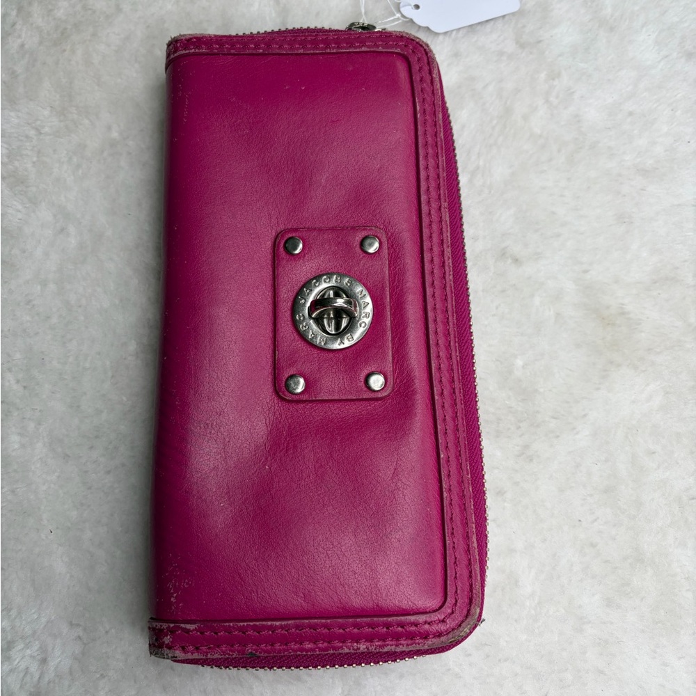 Marc Jacob Pink Leather Women's Wallet